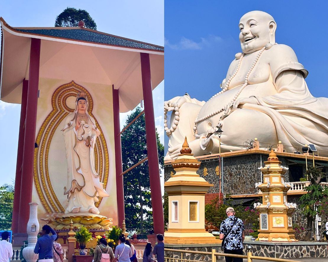 越南永長寺彌勒佛觀音像 越南永長寺彌勒佛觀音像