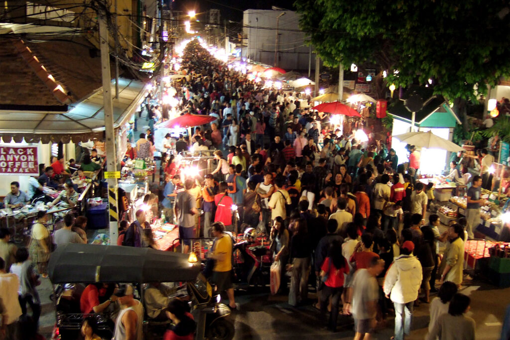 清邁週日夜市 Sunday Night Market 清邁週日夜市 Sunday Night Market