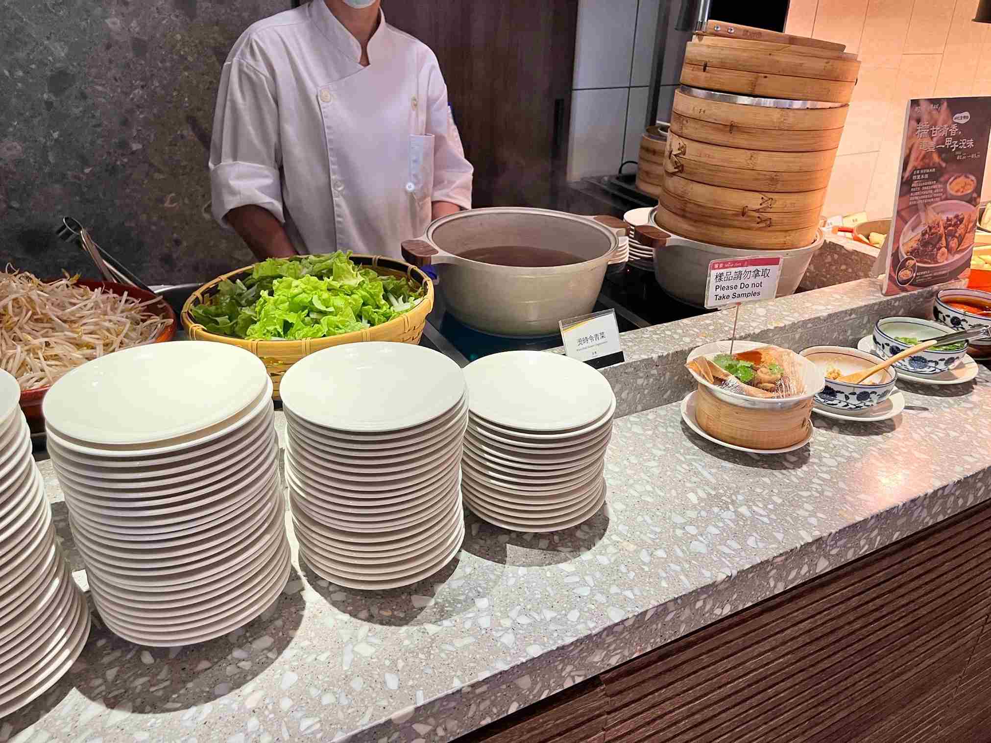 花蓮煙波太魯閣早餐自助吧