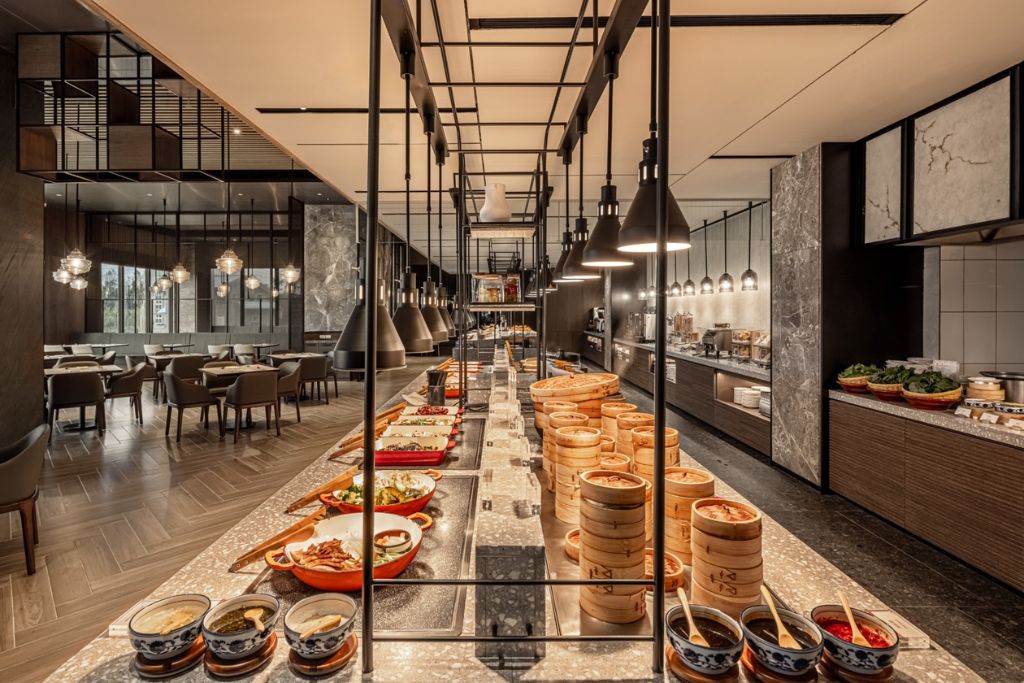花蓮煙波太魯閣早餐自助吧