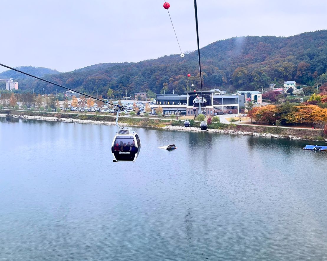 春川三岳山湖水纜車