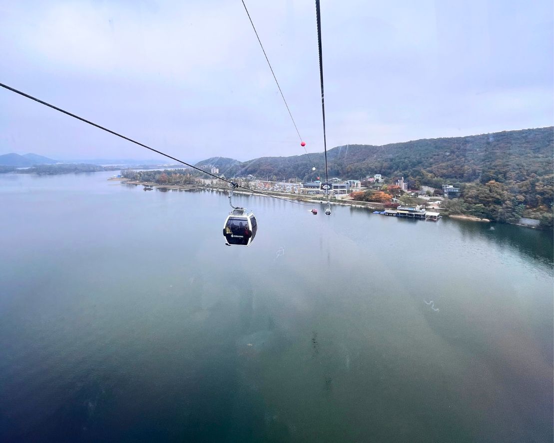 春川三岳山湖水纜車