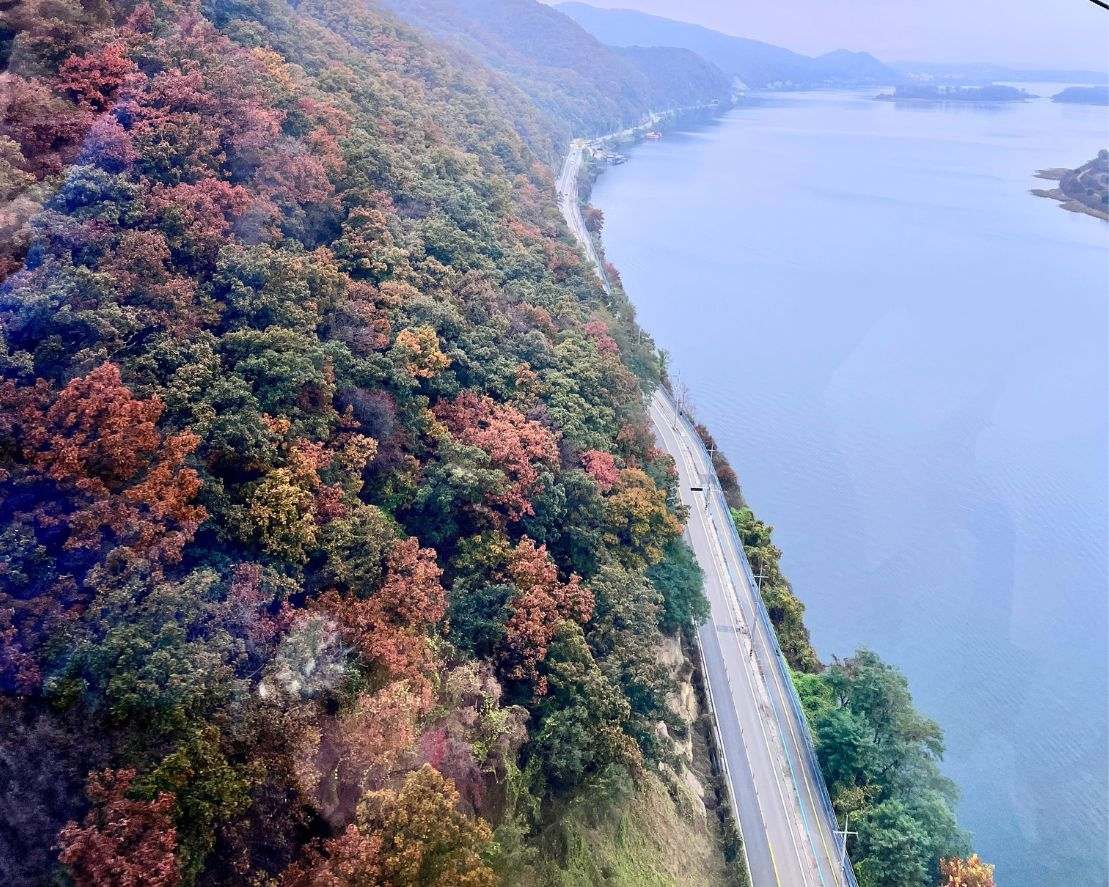 春川三岳山湖水纜車