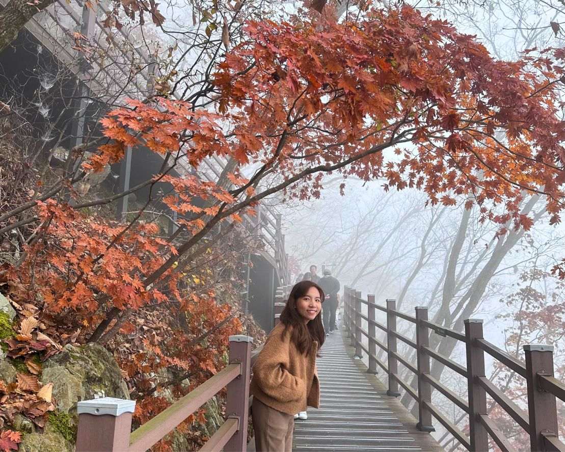 春川三岳山湖水纜車木棧步道