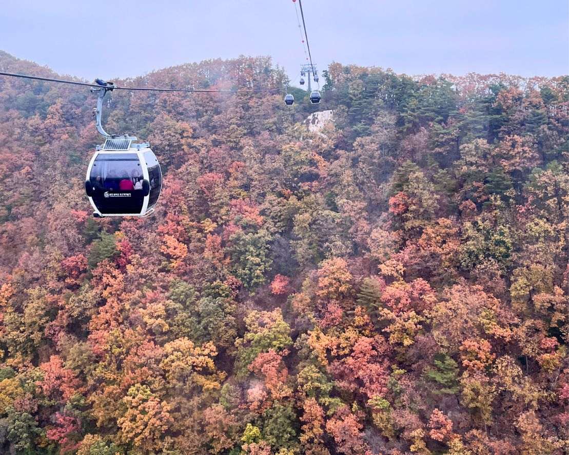 春川三岳山湖水纜車