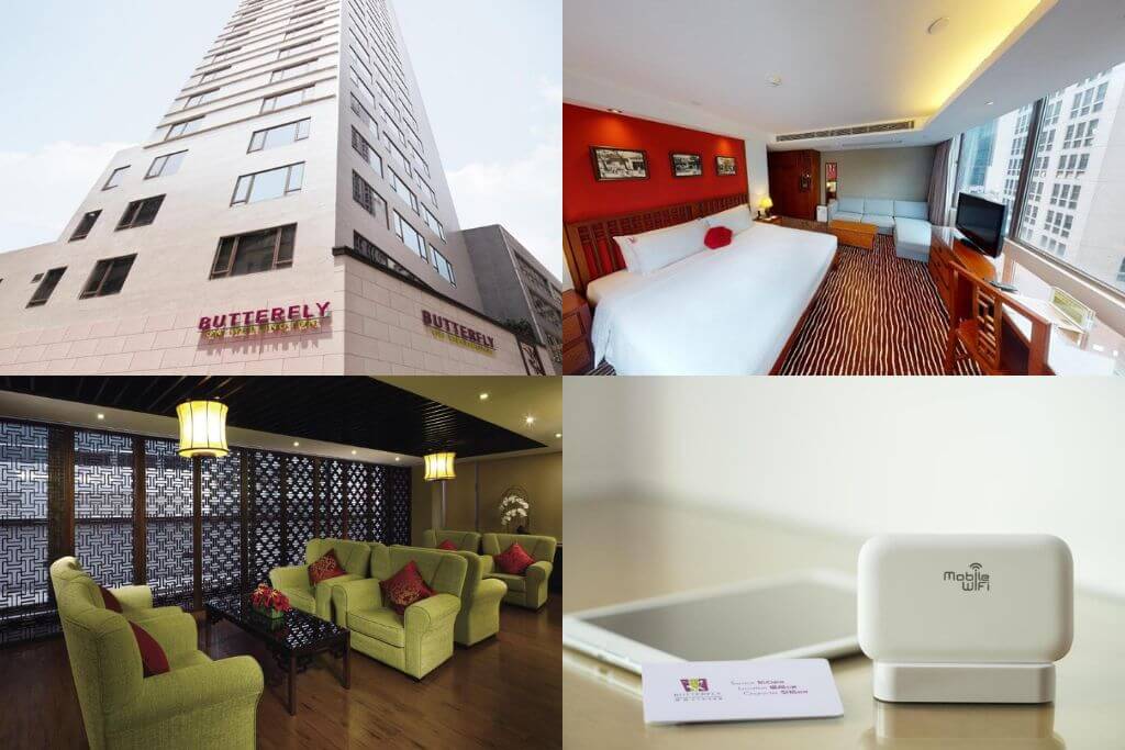 香港住宿 香港飯店 中環住宿 中環飯店 晉逸精品酒店 中環 Butterfly on Wellington Boutique Hotel Central
