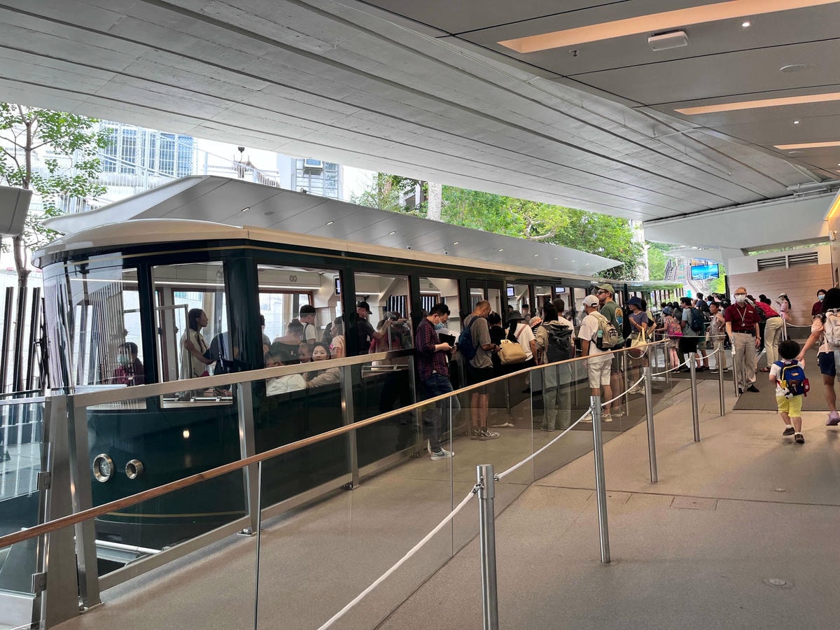 香港太平山頂纜車 香港太平山頂纜車