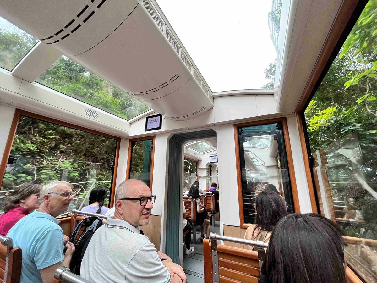 香港太平山頂纜車 香港太平山頂纜車