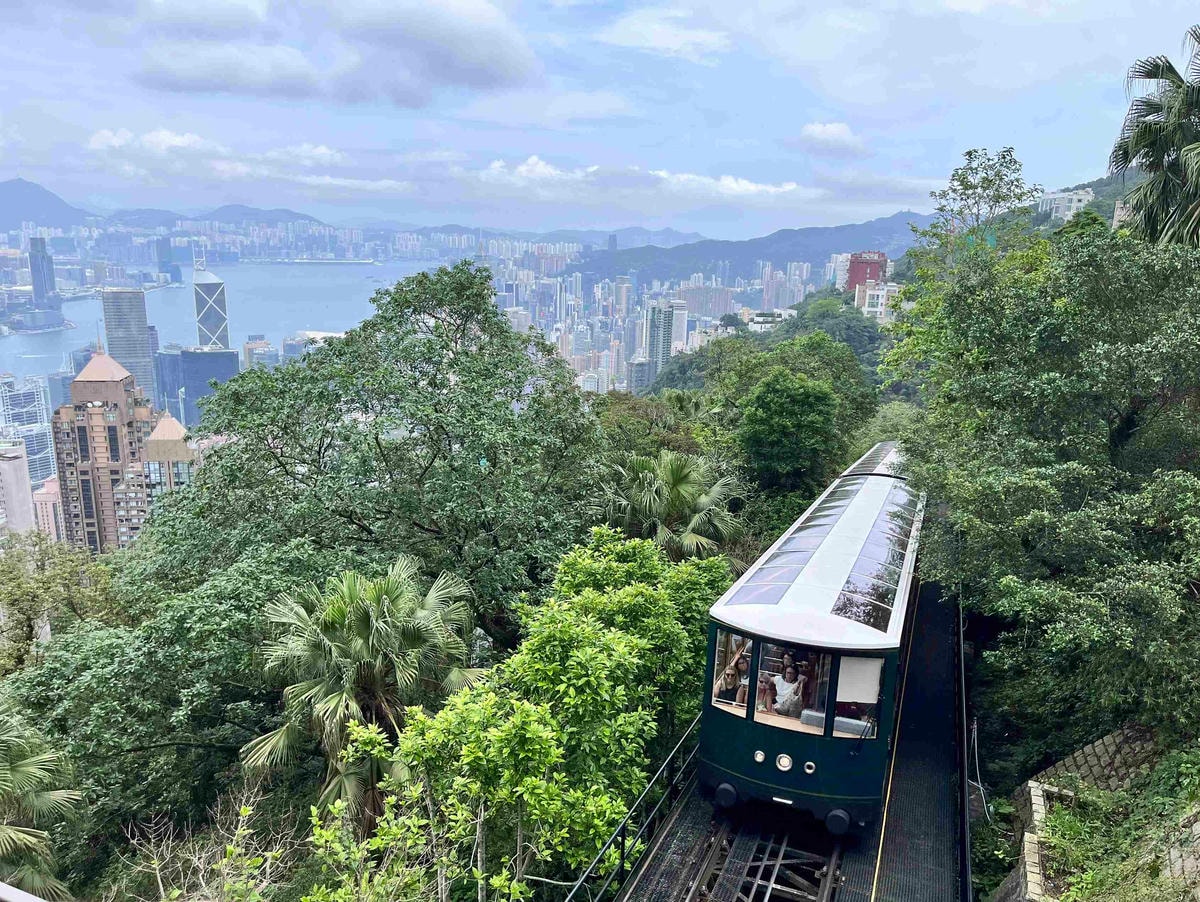 香港太平山頂纜車 香港太平山頂纜車