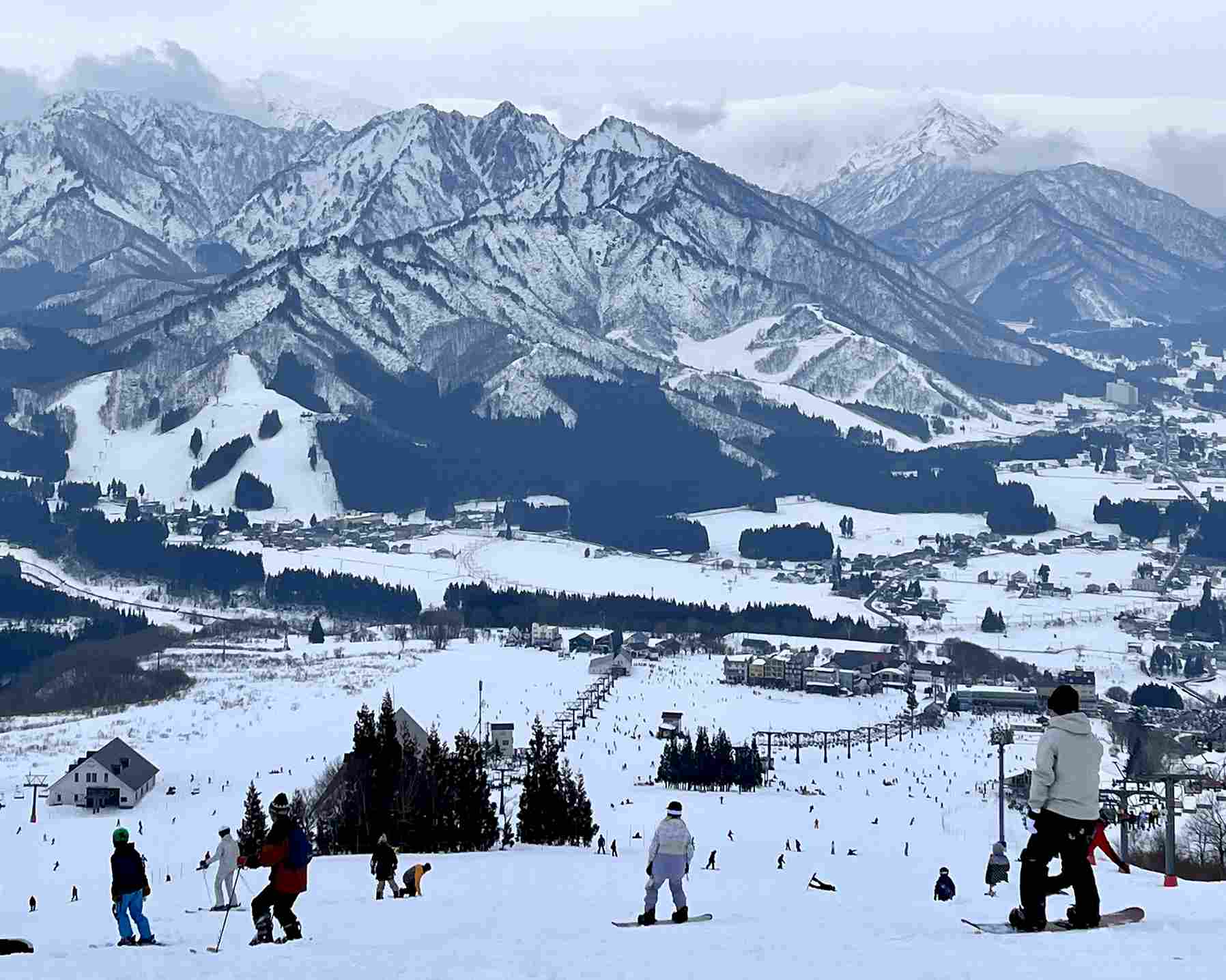 越後湯澤滑雪場