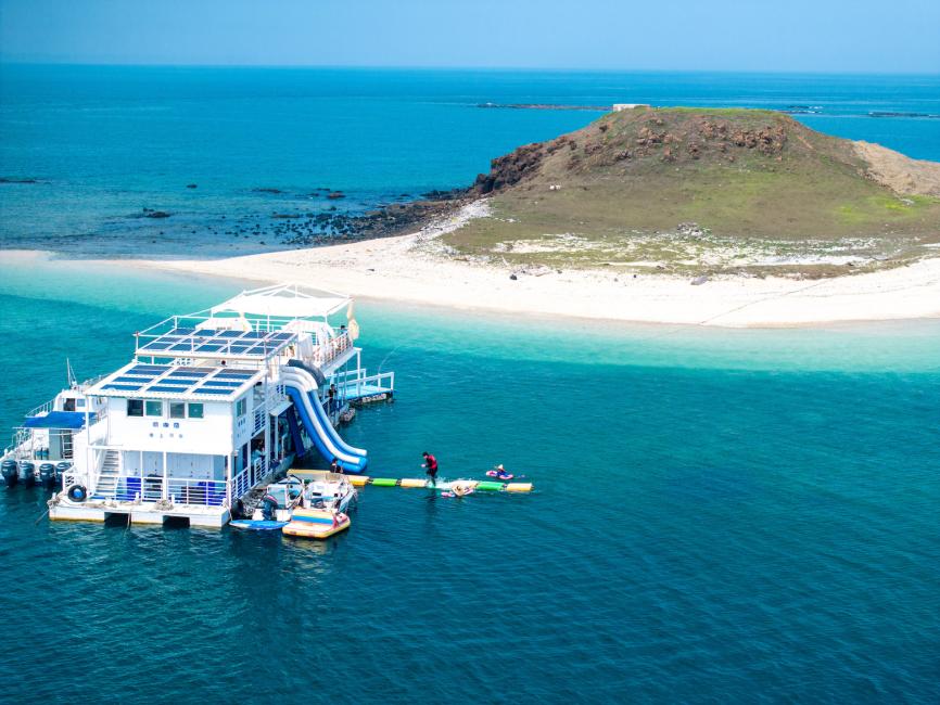 澎湖金瓜仔礁 忘憂島