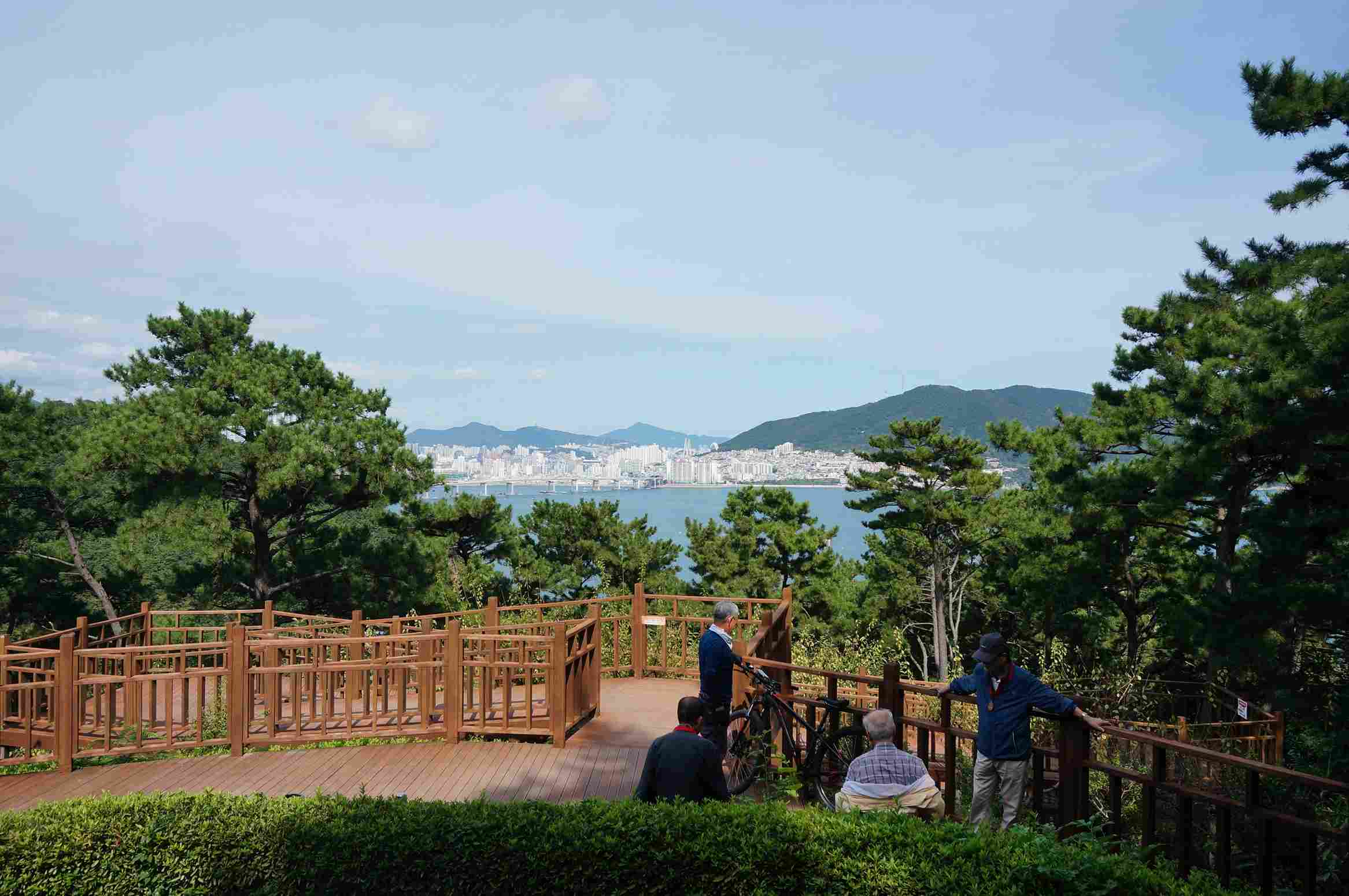 釜山松島岩南公園