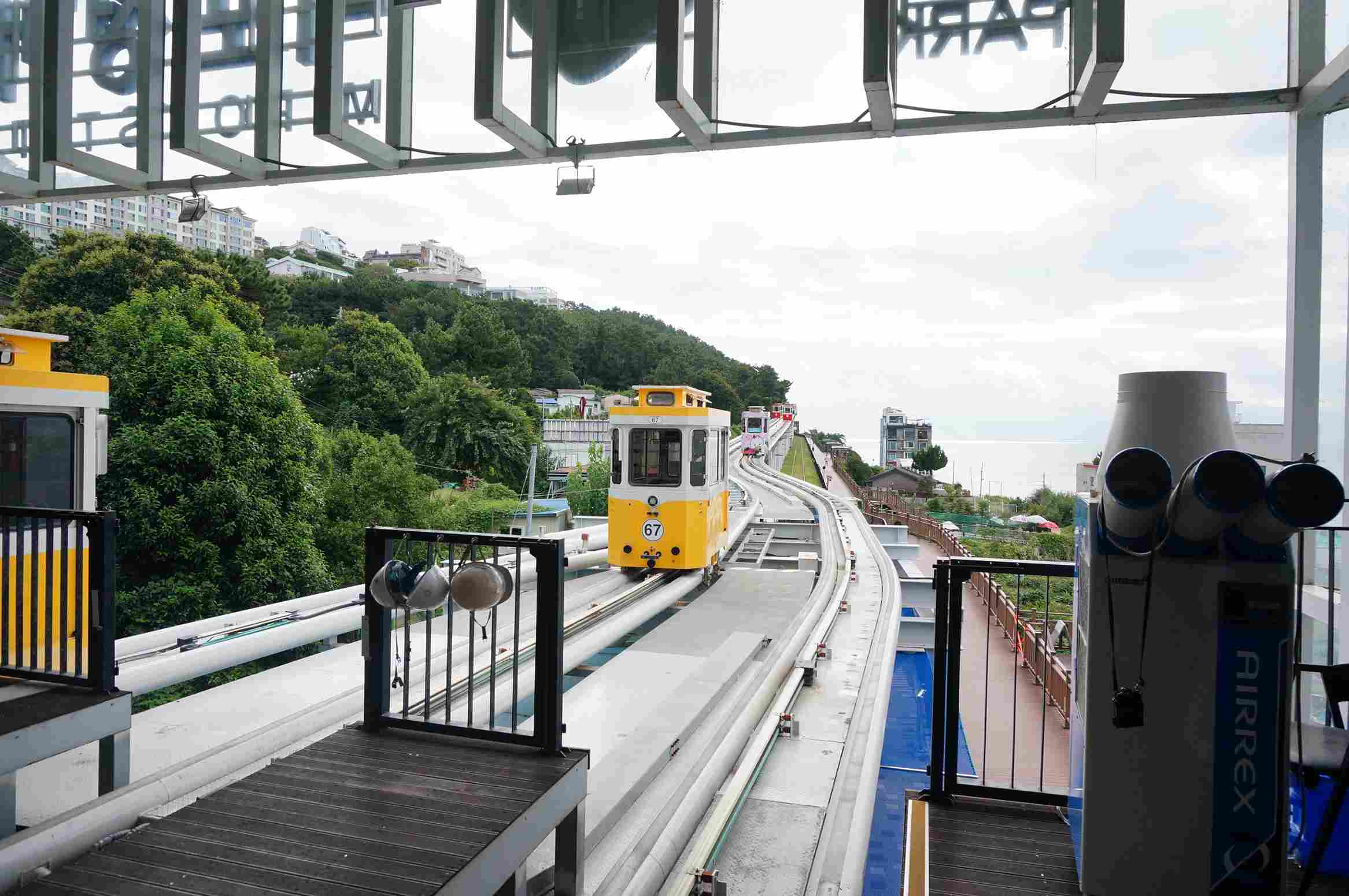 天空膠囊列車尾浦站