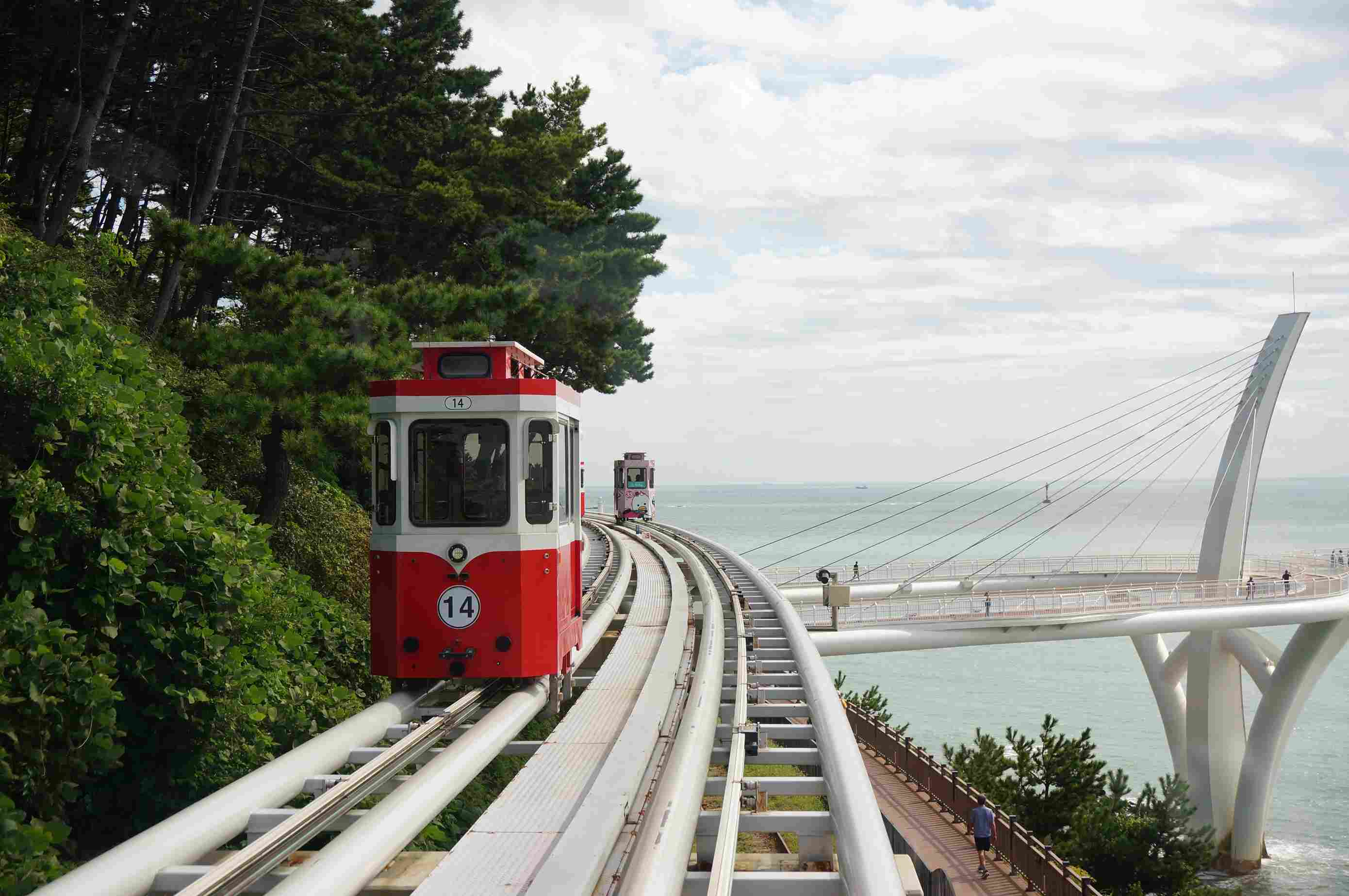 釜山天空膠囊列車