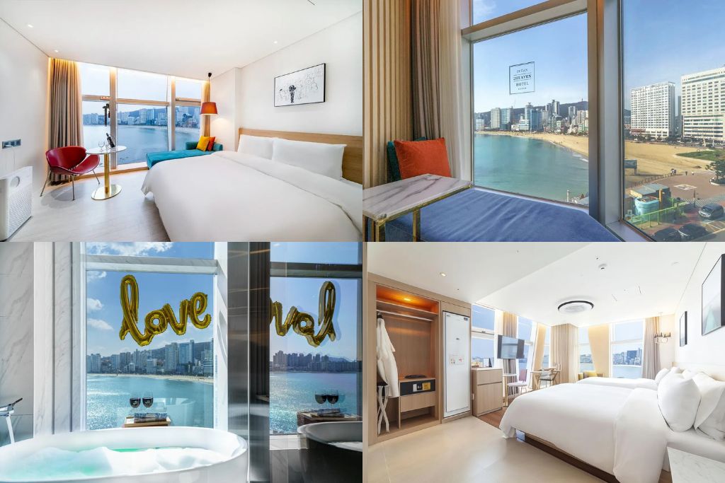 廣安里住宿 Gwangalli Ocean 2 Heaven Hotel Busan