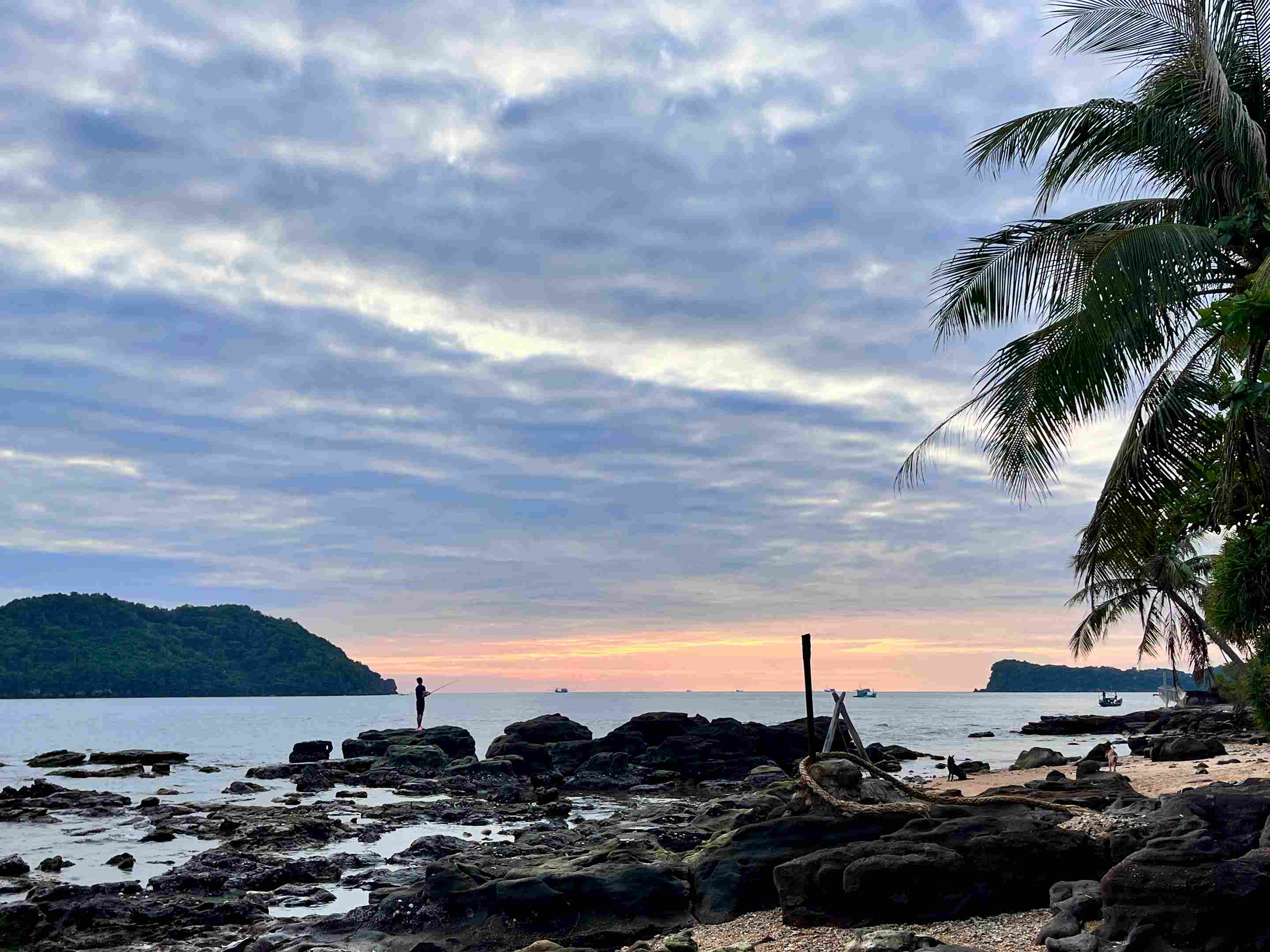 富國島雲腿島夕陽