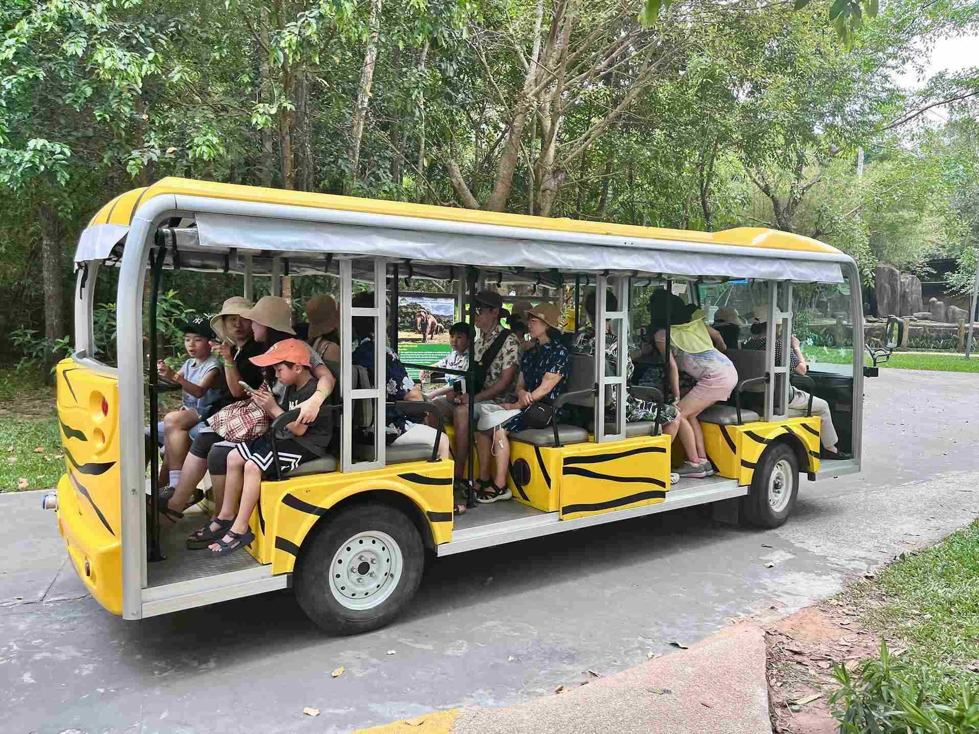 富國島珍珠野生動物園遊園電車Zoo Tram