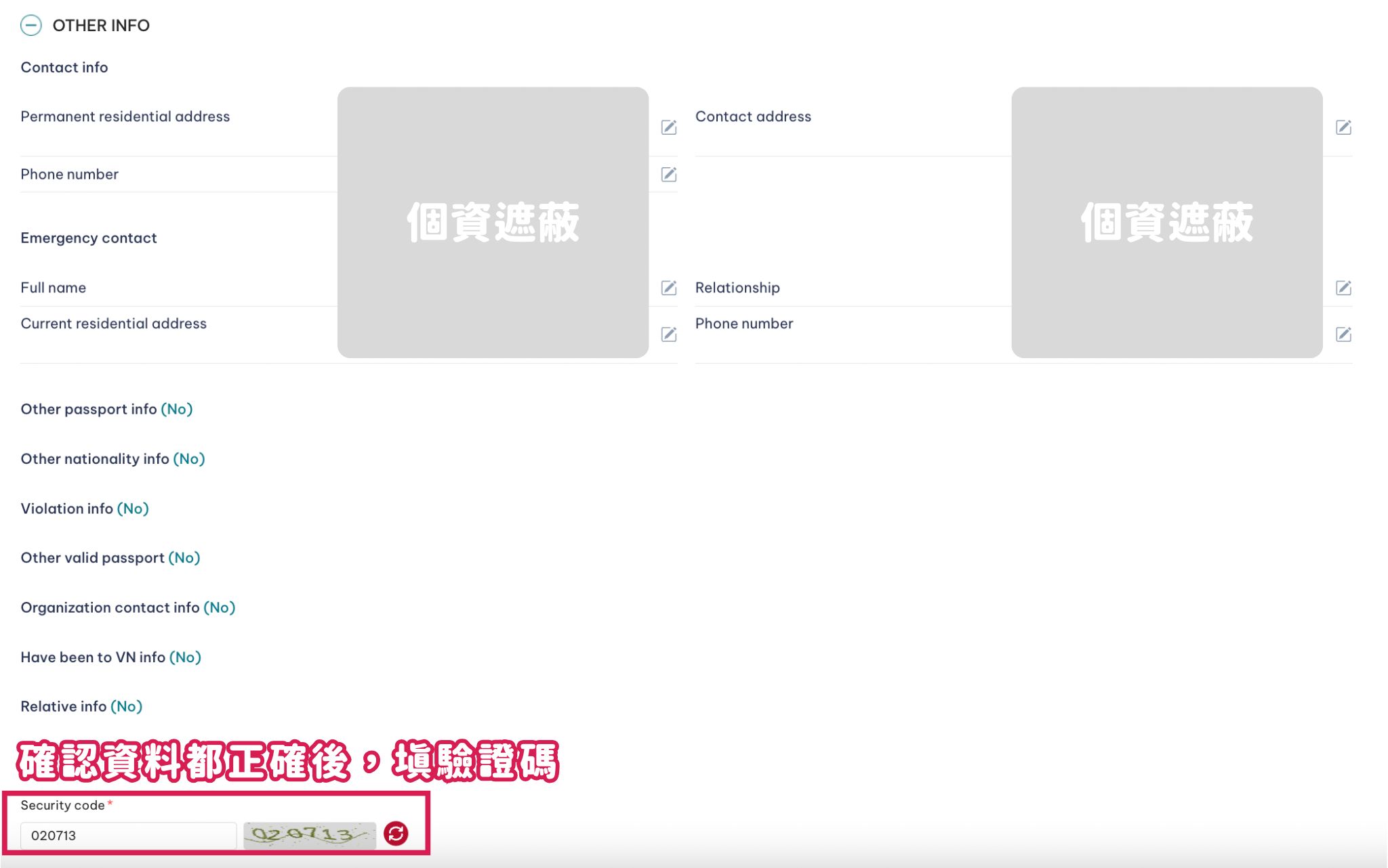 越南電子簽證申請教學