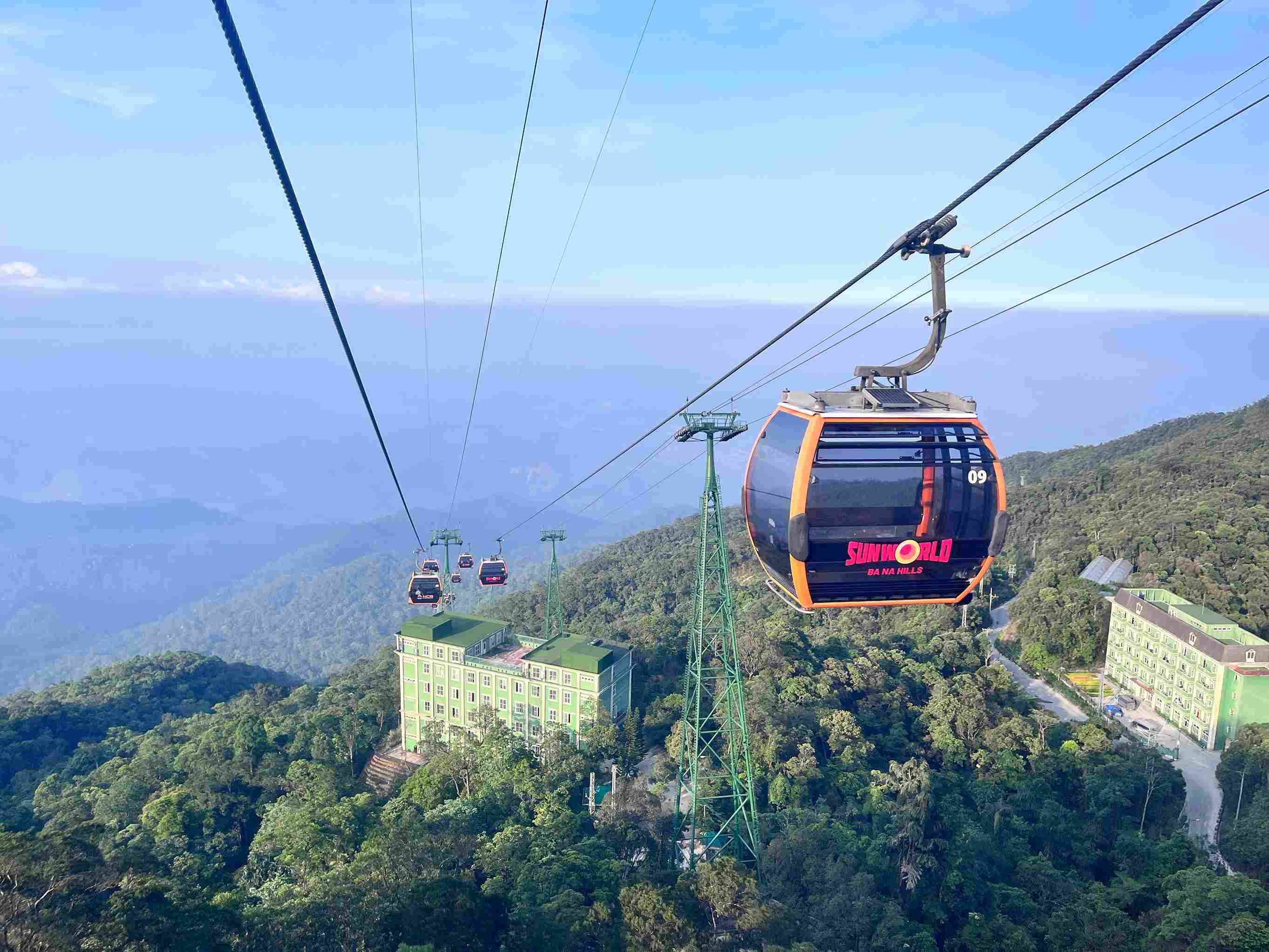 巴拿山纜車 巴拿山纜車