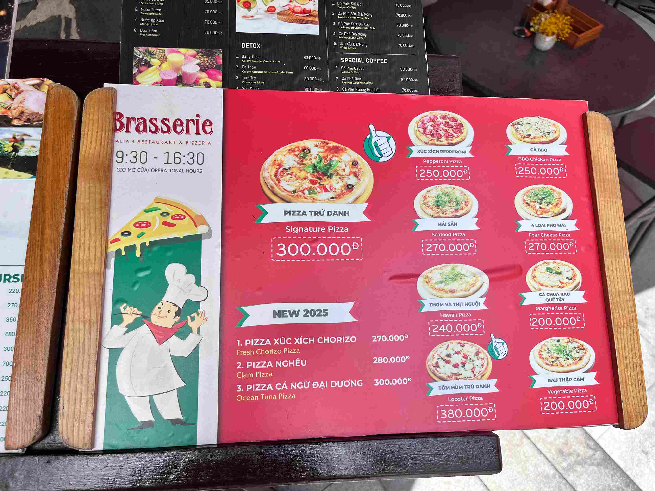 巴拿山餐廳Brasserie菜單 巴拿山餐廳Brasserie菜單