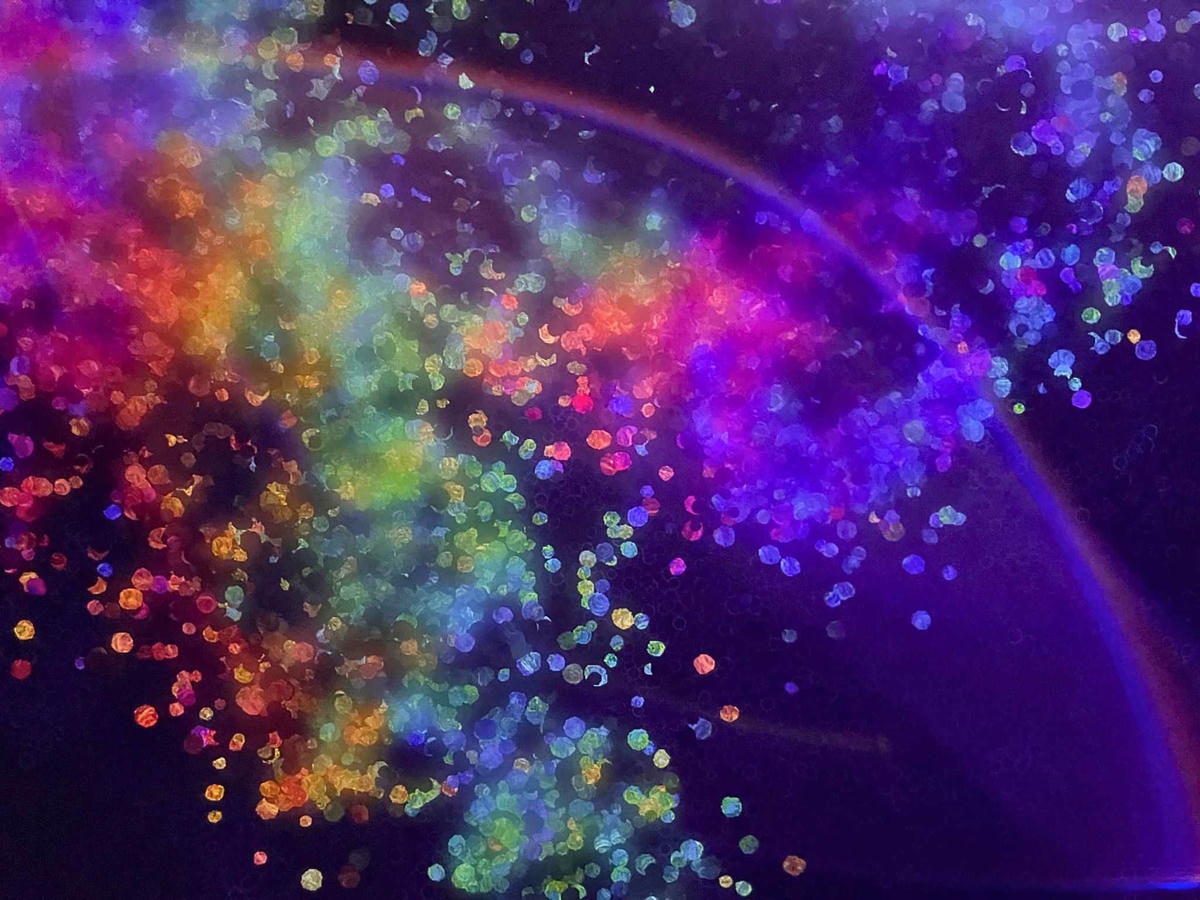 東京麻布台teamLab Borderless自律抽象畫 東京麻布台teamLab Borderless自律抽象畫