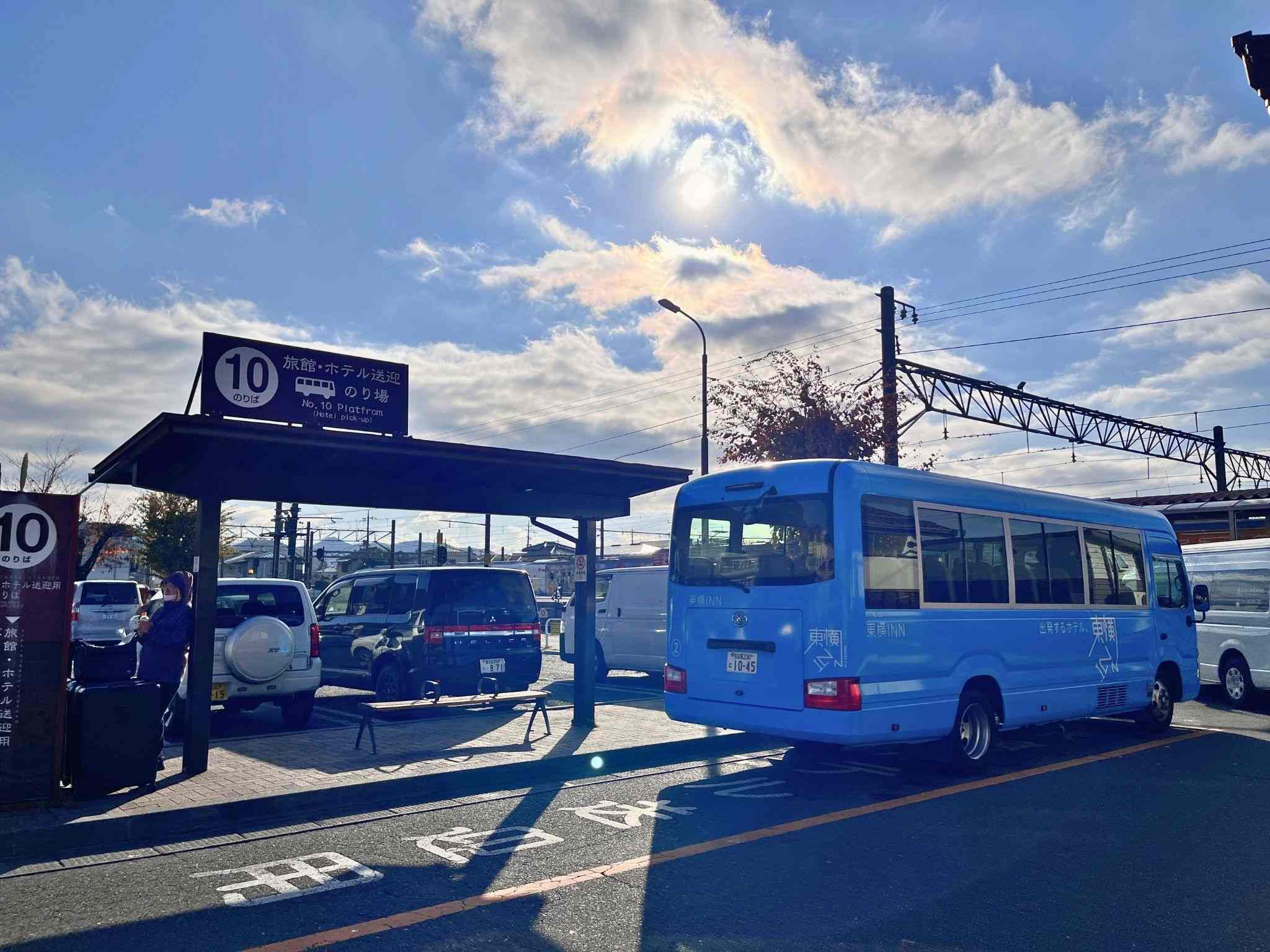 東横INN富士河口湖大橋接駁車