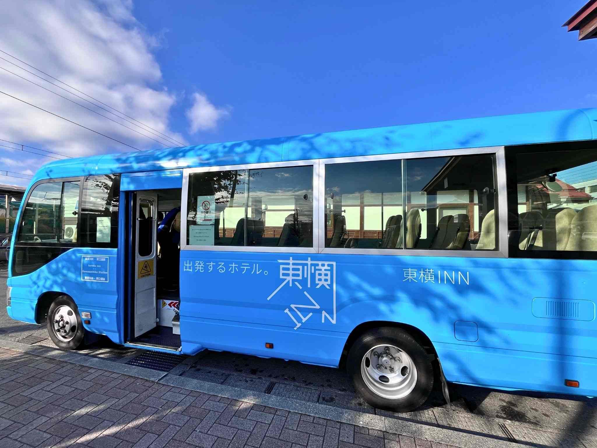 東横INN富士河口湖大橋接駁車往返河口湖車站