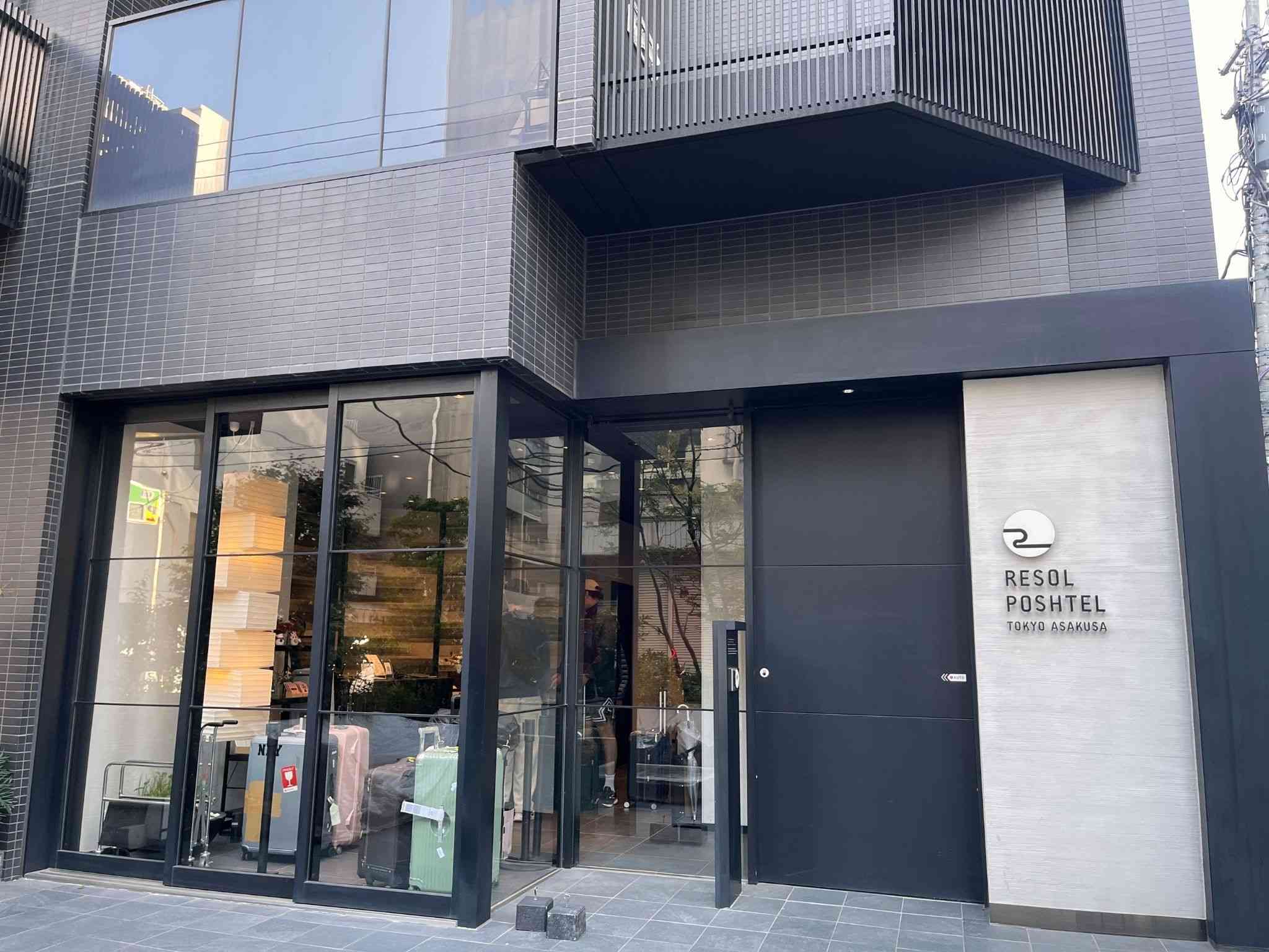 Resol Poshtel Tokyo Asakusa外觀