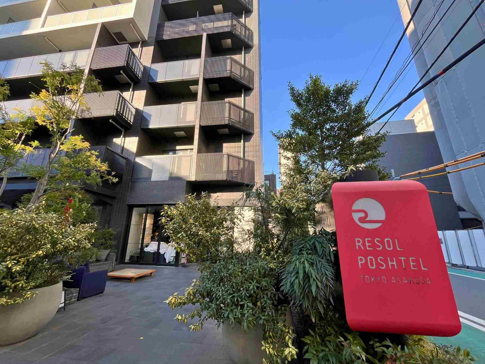 Resol Poshtel Tokyo Asakusa外觀