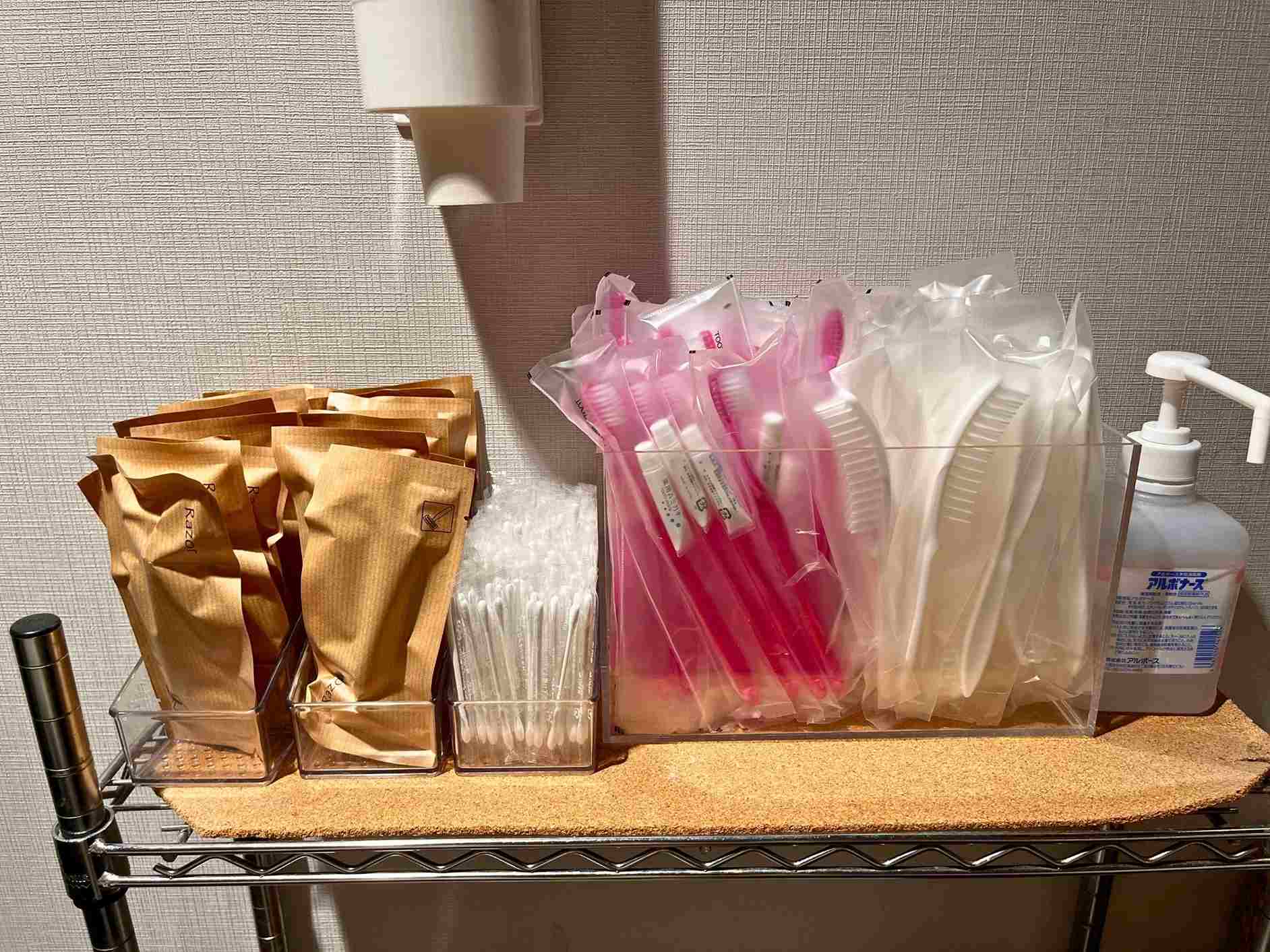 Resol Poshtel Tokyo Asakusa 4F 女性專用樓層備品