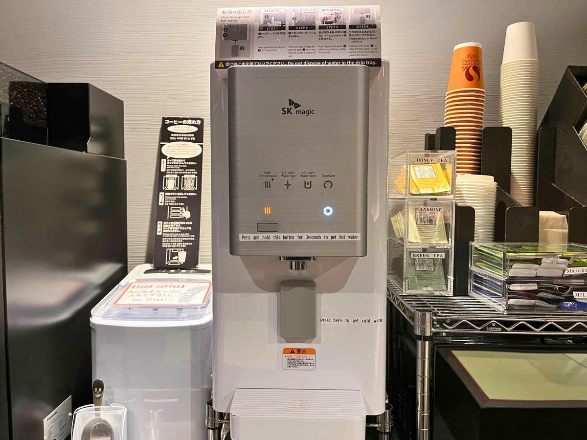 Resol Poshtel Tokyo Asakusa 2F 飲水機