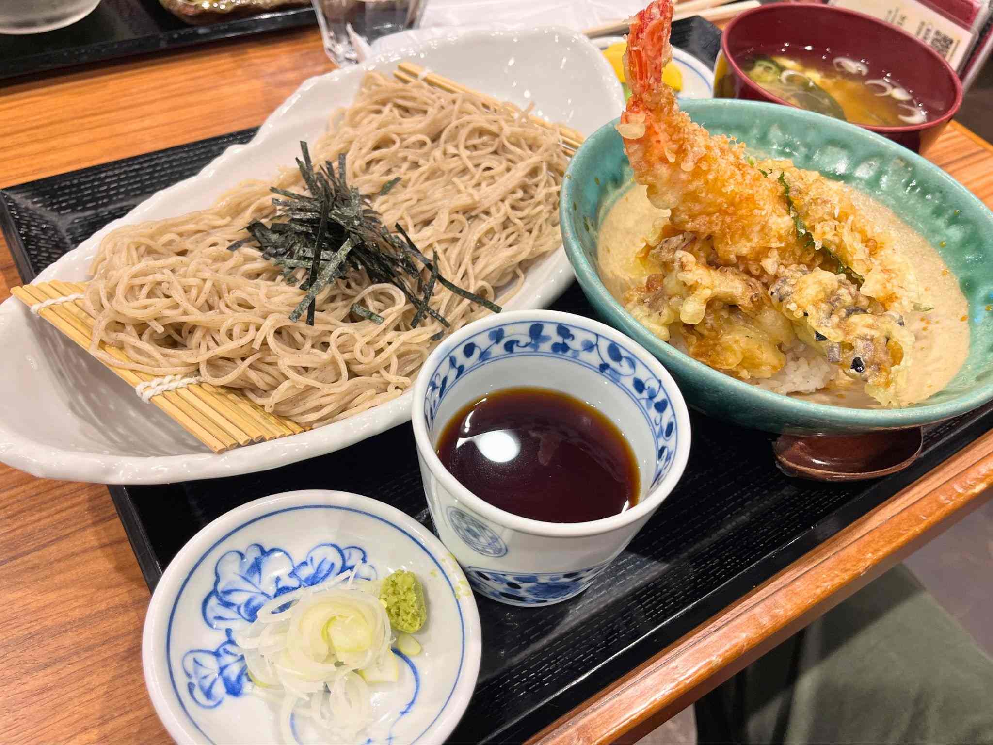 Hoto Tempura Wakana ほうとう天ぷら 和花蕎麥麵＋小碗天婦羅蓋飯套餐