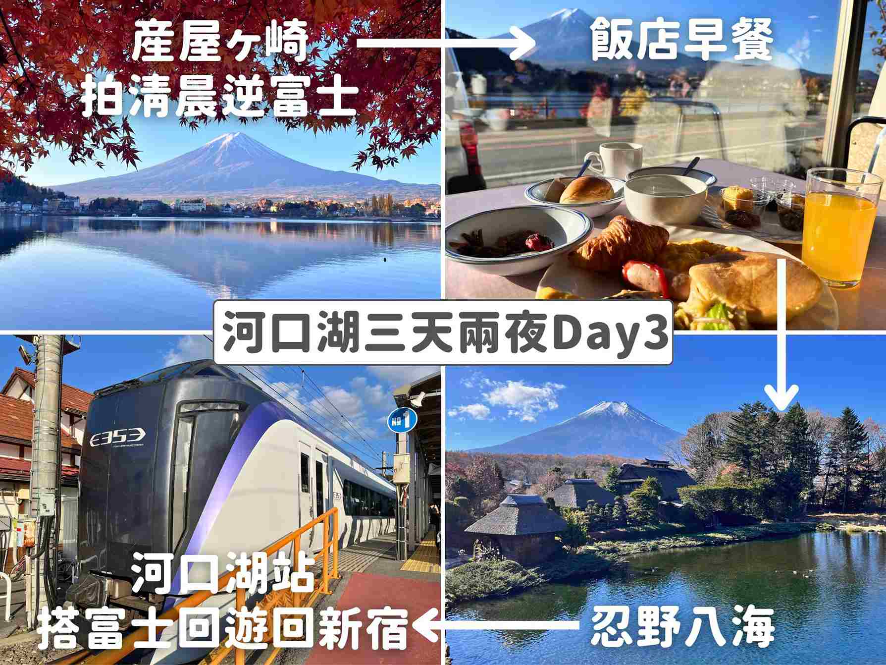 河口湖三天兩夜行程第三天