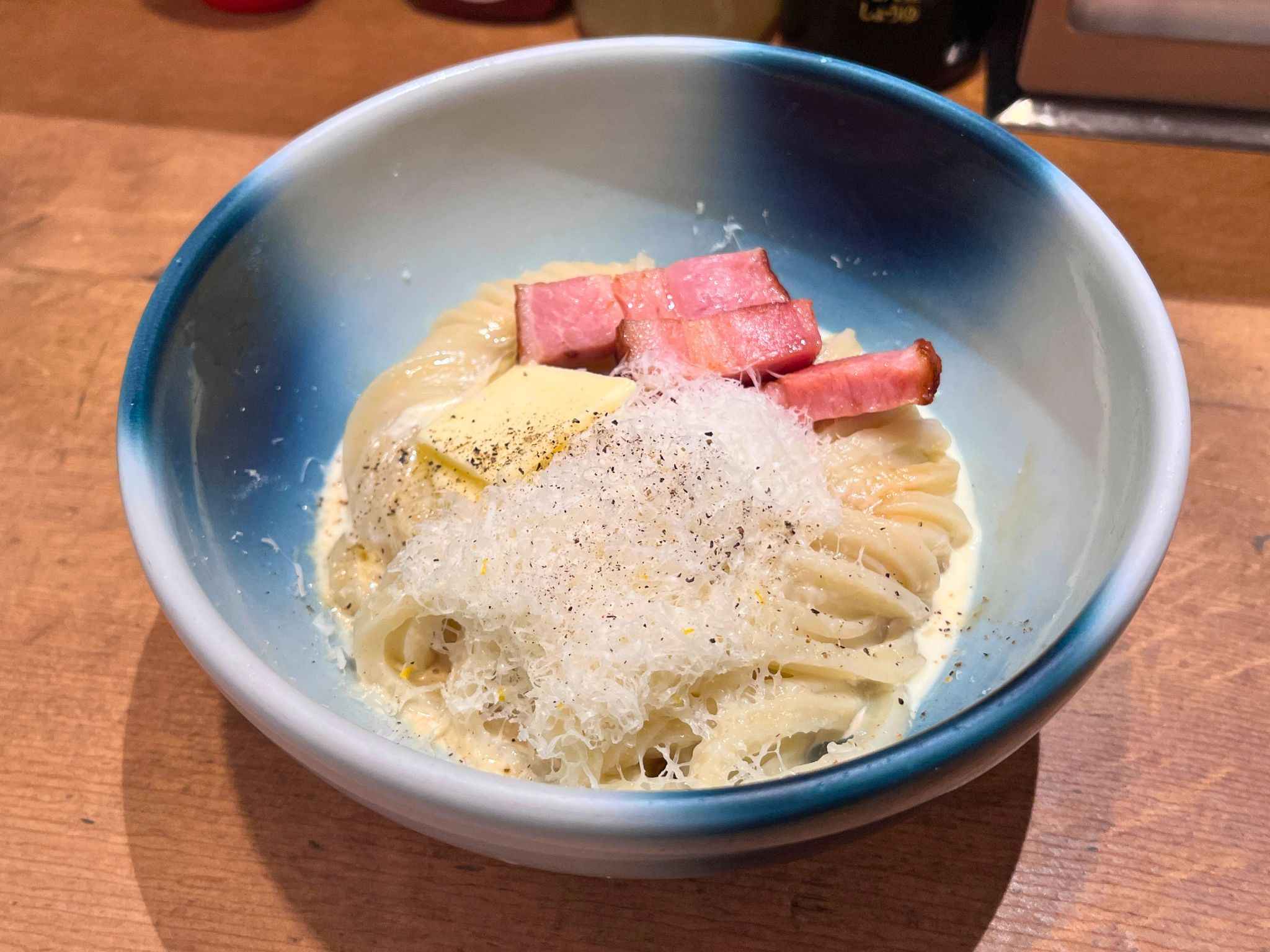 麵散奶油培根蛋黃烏龍麵 釜たまうどん カルボナーラ Kamatama Udon Carbonara 麵散奶油培根蛋黃烏龍麵 釜たまうどん カルボナーラ Kamatama Udon Carbonara