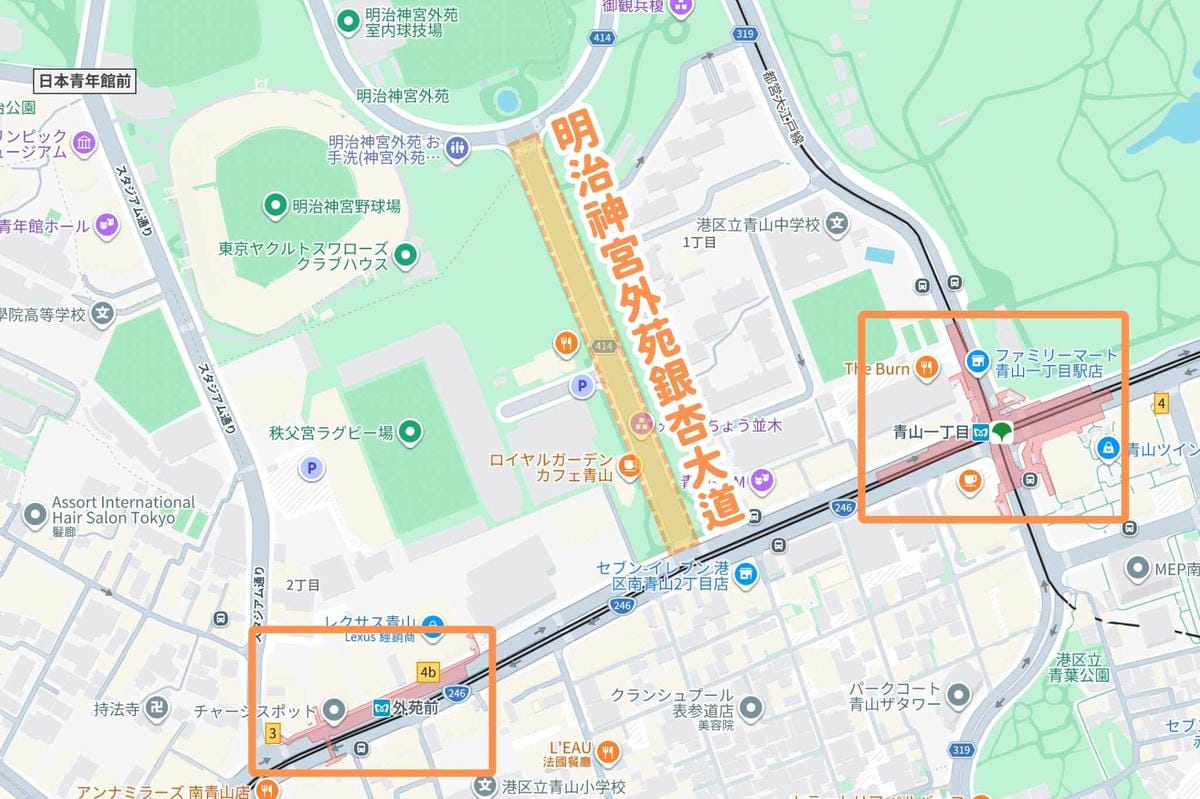 明治神宮外苑交通 明治神宮外苑交通