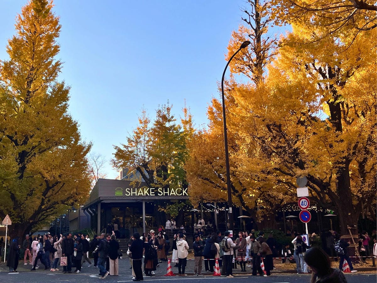 明治神宮外苑美食SHAKE SHACK 明治神宮外苑美食SHAKE SHACK