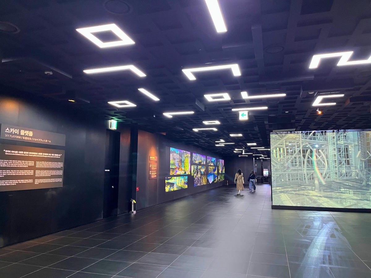 首爾樂天世界塔Sky Platform展覽層